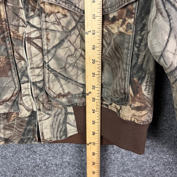 Vintage RedHead Mens Camo Hunting Jacket Full Zip Realtree Hardwoods XL-Large - Picture 5 of 9